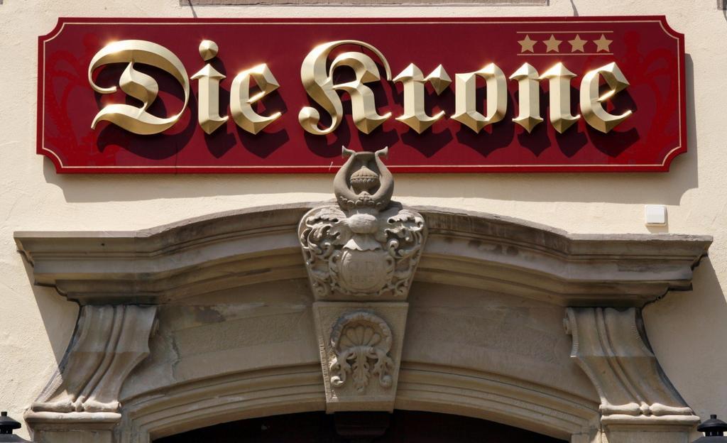 Gasthof Die Krone Schwäbisch Hall Exteriér fotografie